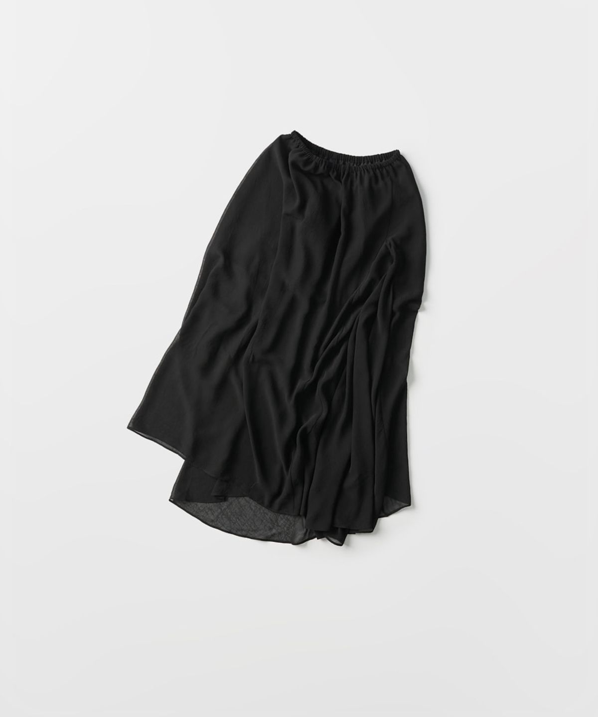 베르소(VERSO) Asymmetric Sheer Skirt