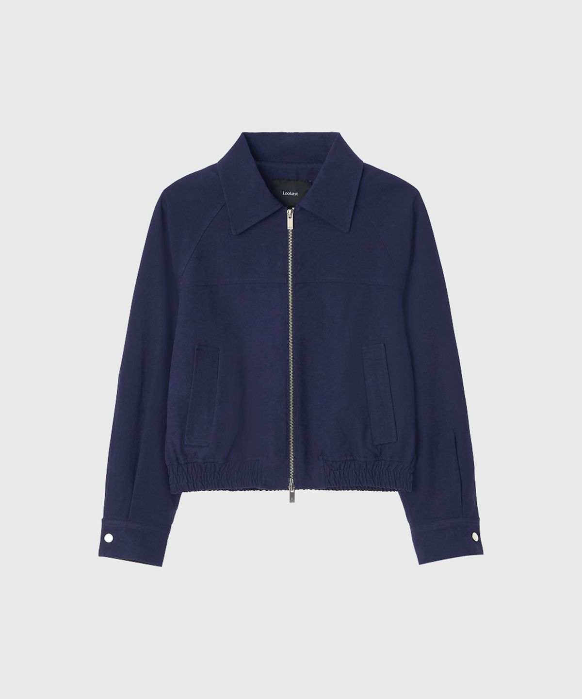 룩캐스트(LOOKAST) 베키 봄버 자켓_블루 / BAEKI BOMBER JACKET_BLUE