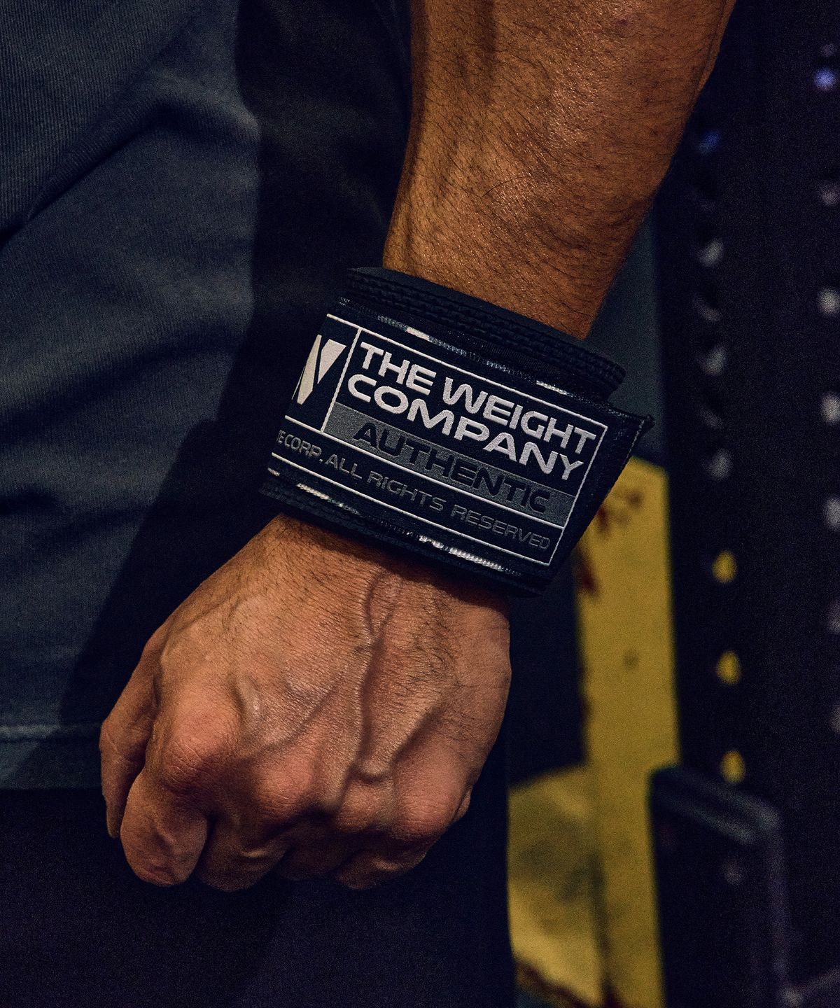 더웨이트컴퍼니(THE WEIGHT COMPANY) 몬스터 리스트 서포트 손목보호대 THD-0323, 블랙