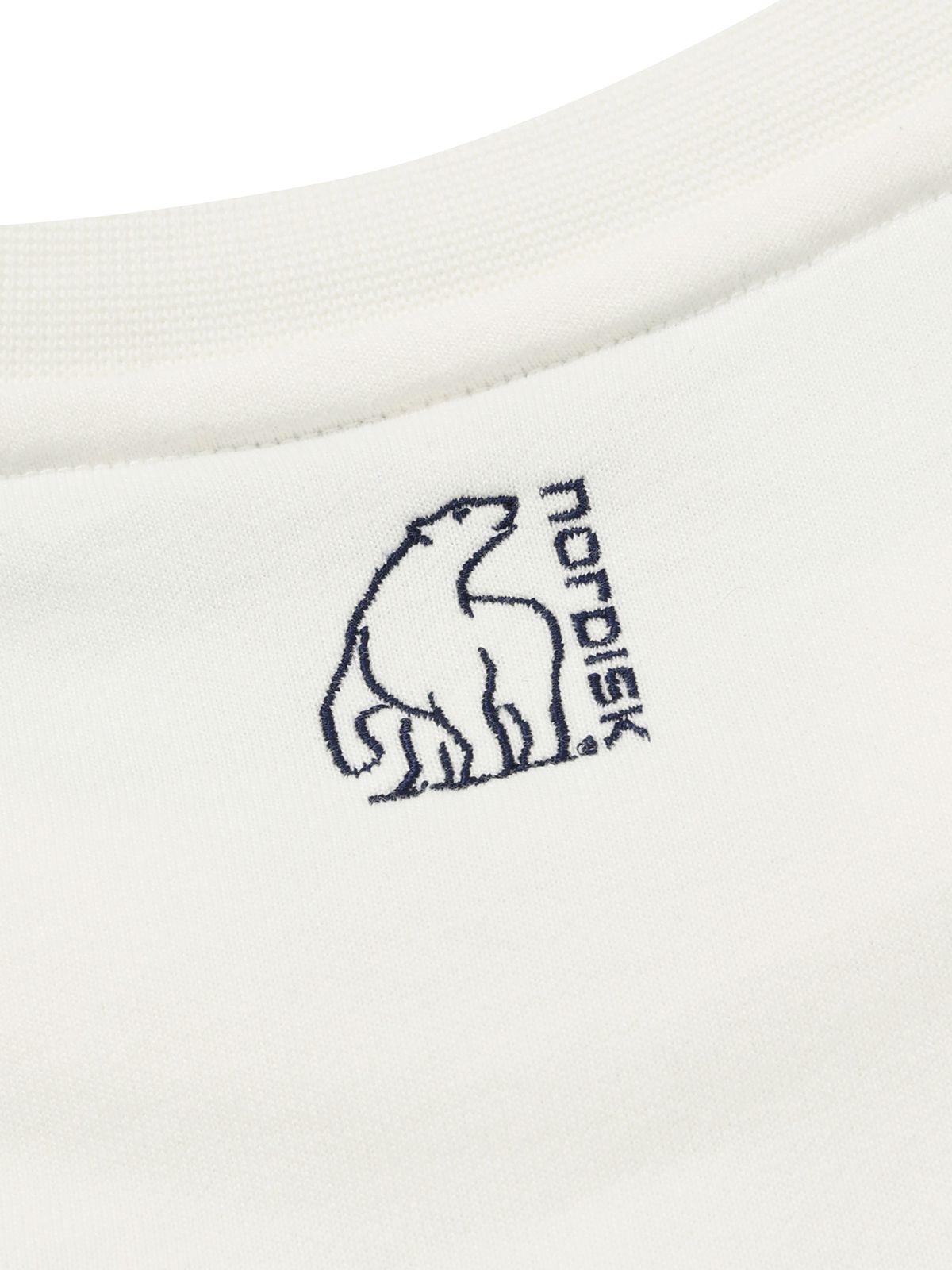 노르디스크(NORDISK) 레터링 맨투맨 - U_Off White