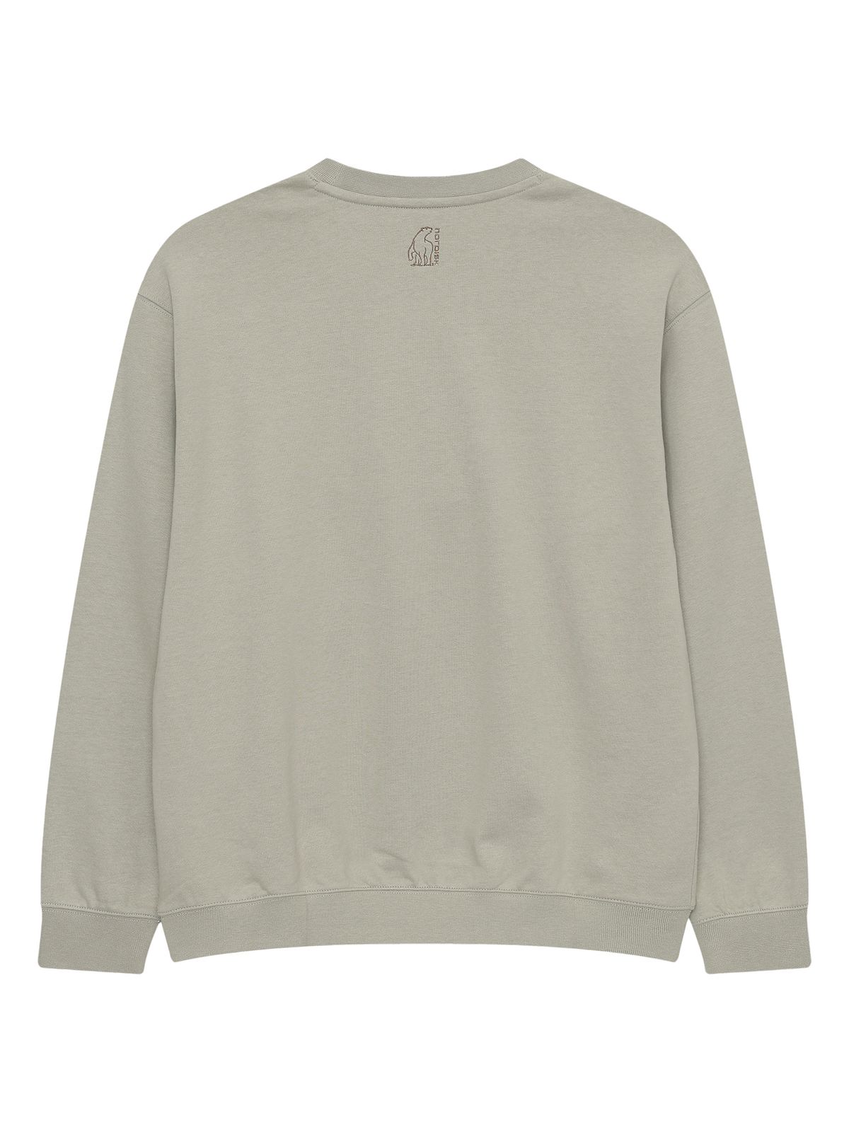 노르디스크(NORDISK) 레터링 맨투맨 - U_SHIMMER GREY