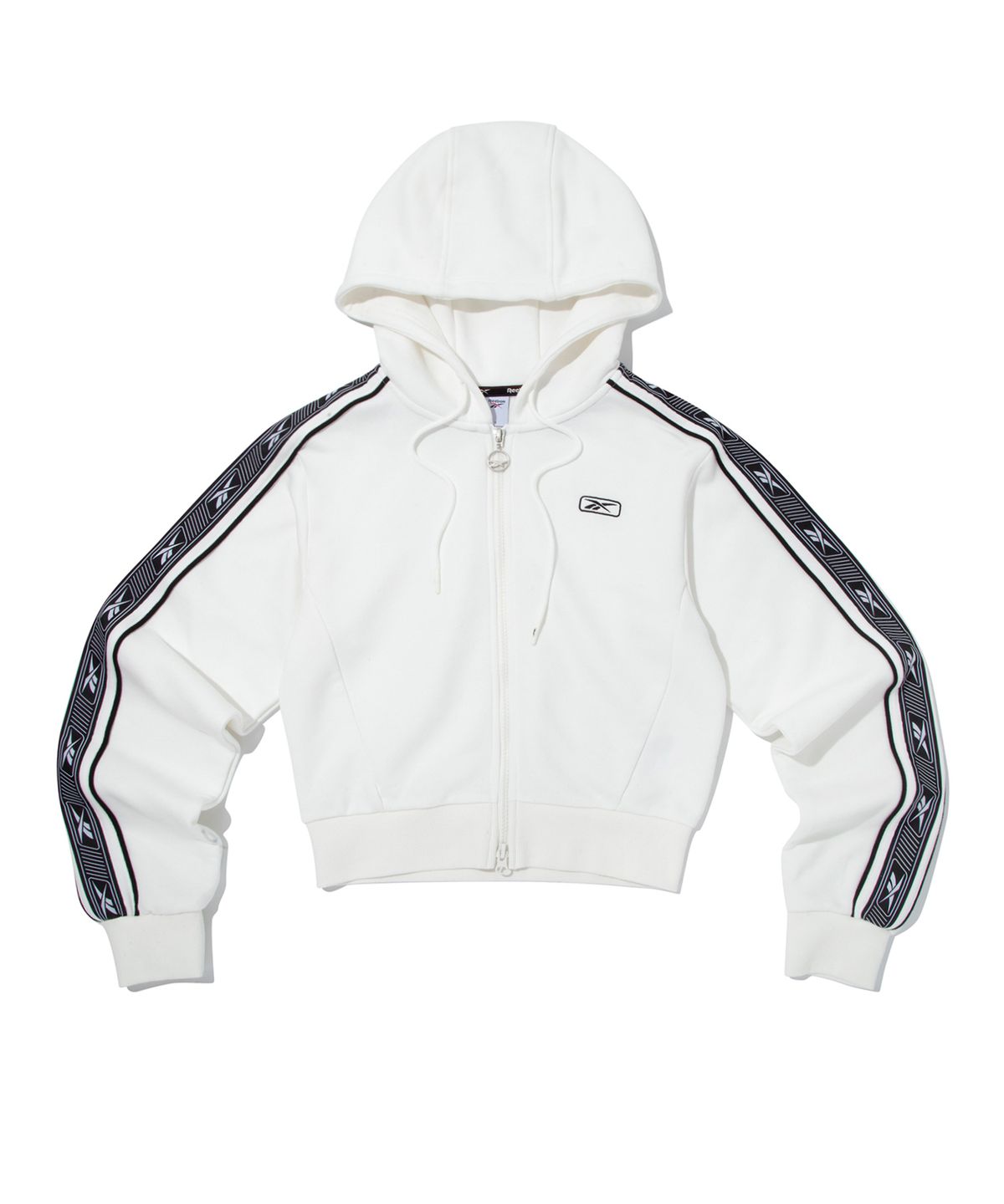 리복(REEBOK) 나노 후드 스웨트 풀집업 (W) - 화이트
