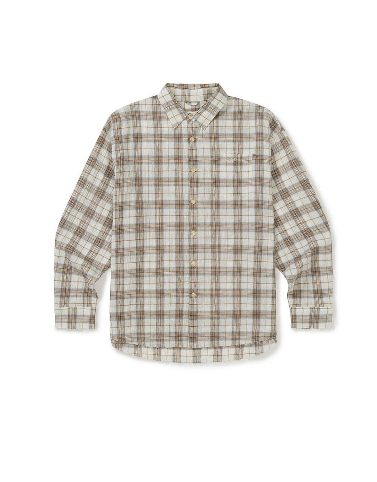 엠엠엘지(MMLG) SERIES EDGEWORN SHIRT (BEIGE)