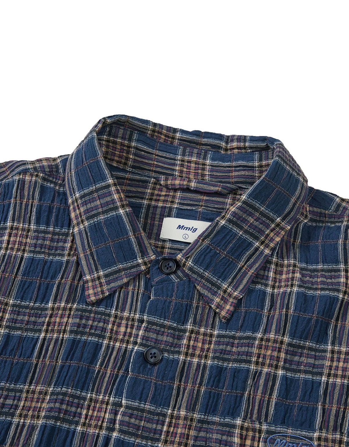 엠엠엘지(MMLG) SERIES EDGEWORN SHIRT (NAVY)