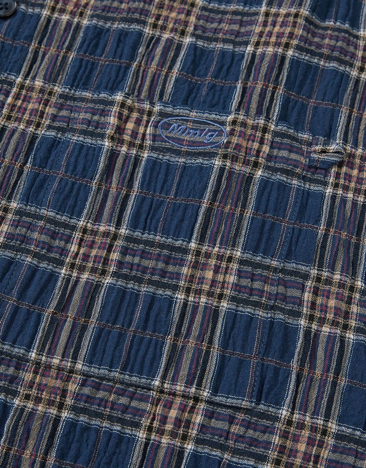 엠엠엘지(MMLG) SERIES EDGEWORN SHIRT (NAVY)