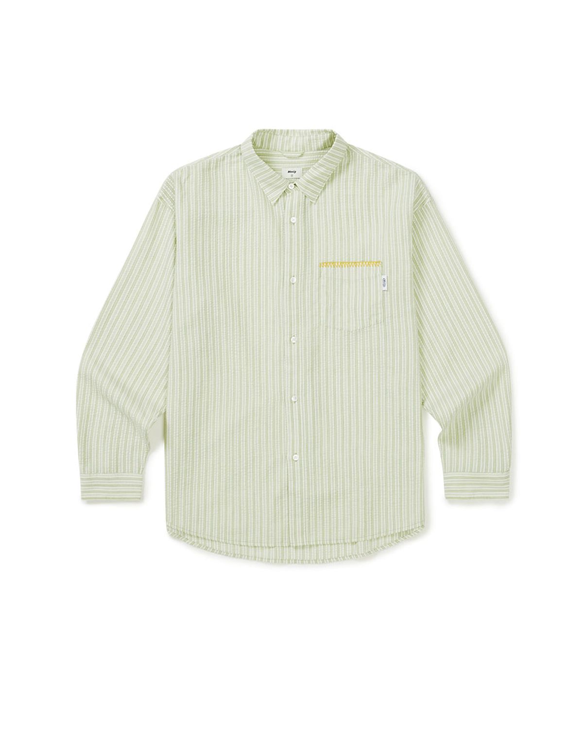 엠엠엘지(MMLG) SERIES NICHE POCKET SHIRT (GREEN)