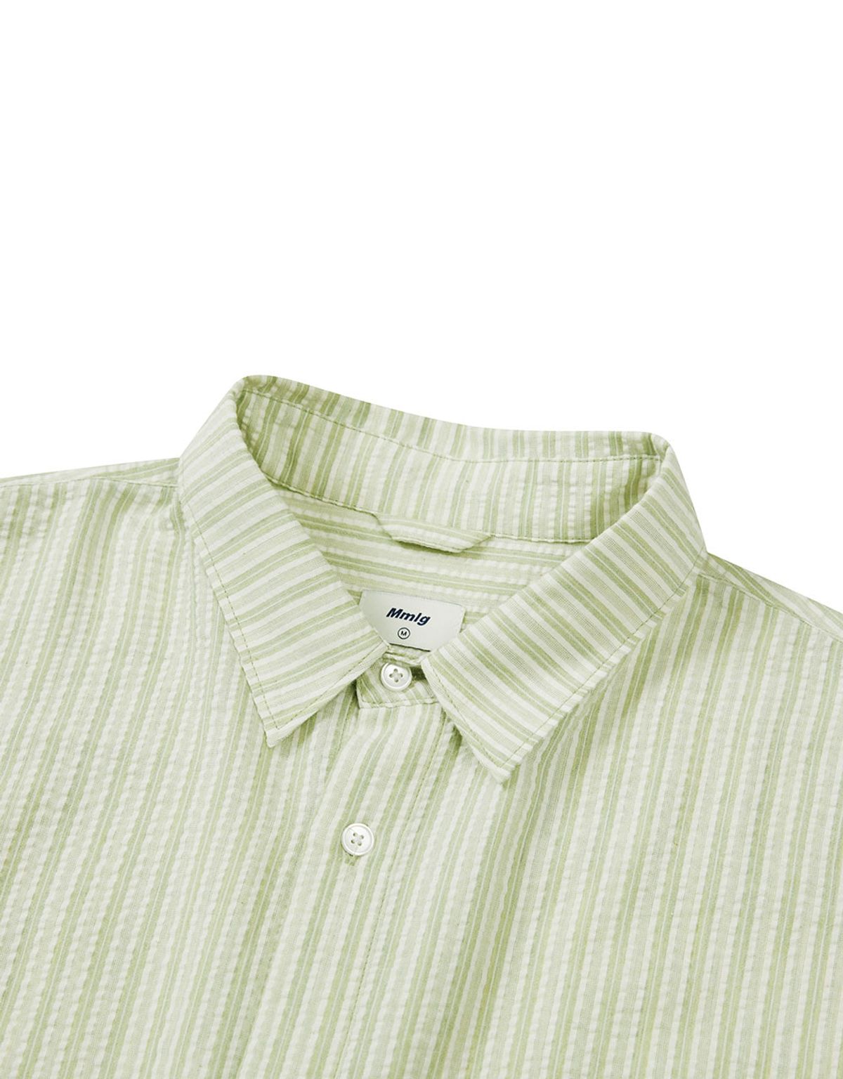 엠엠엘지(MMLG) SERIES NICHE POCKET SHIRT (GREEN)