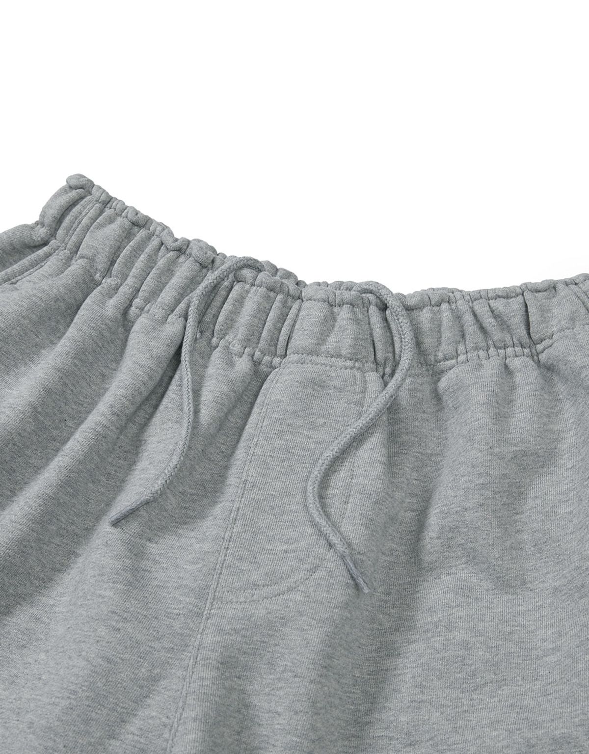 엠엠엘지(MMLG) CARPENTER WIDE SWEAT SHORTS (EVERY GREY)