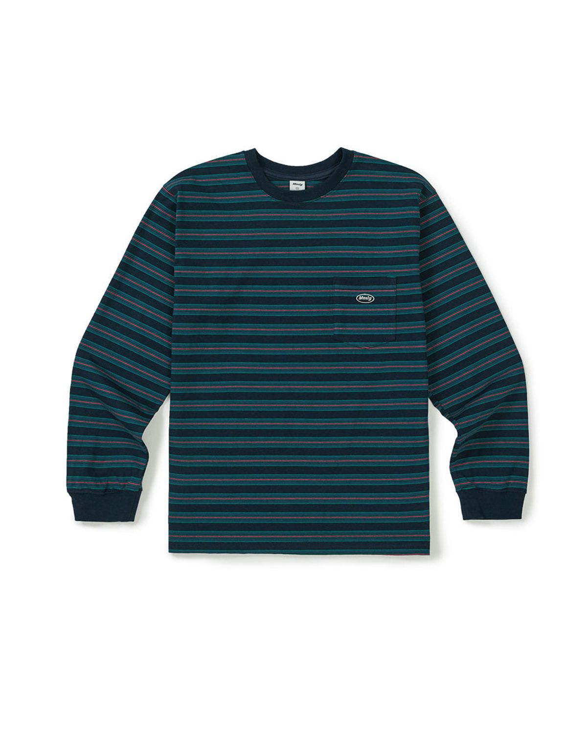 엠엠엘지(MMLG) MMLG BRETON STRIPE LSV-T (NAVY)