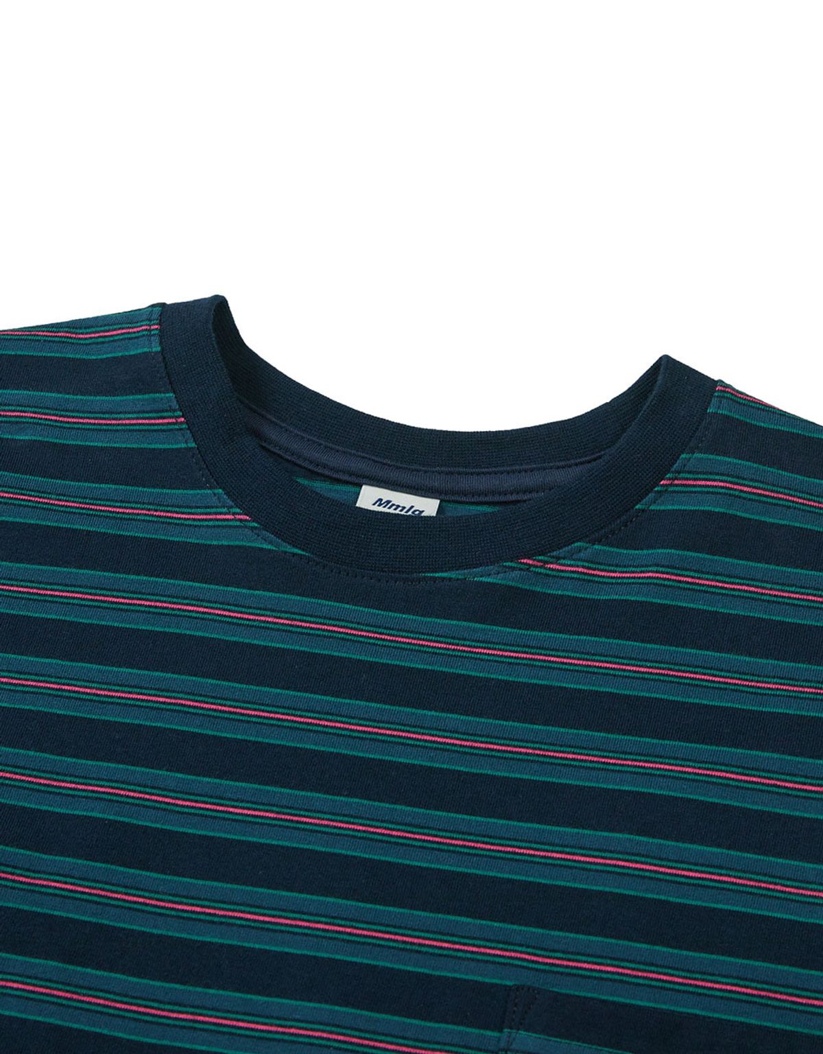 엠엠엘지(MMLG) MMLG BRETON STRIPE LSV-T (NAVY)