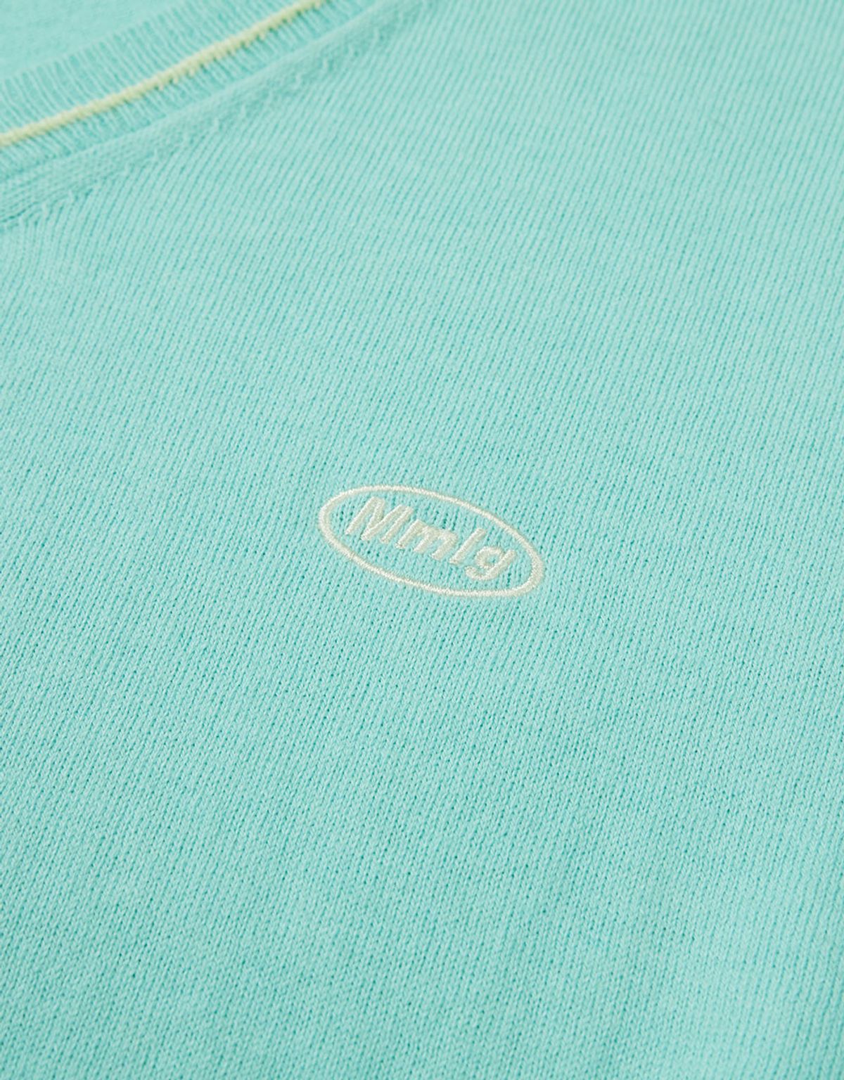 엠엠엘지(MMLG) LIGHT V NECK KNIT (MINT)