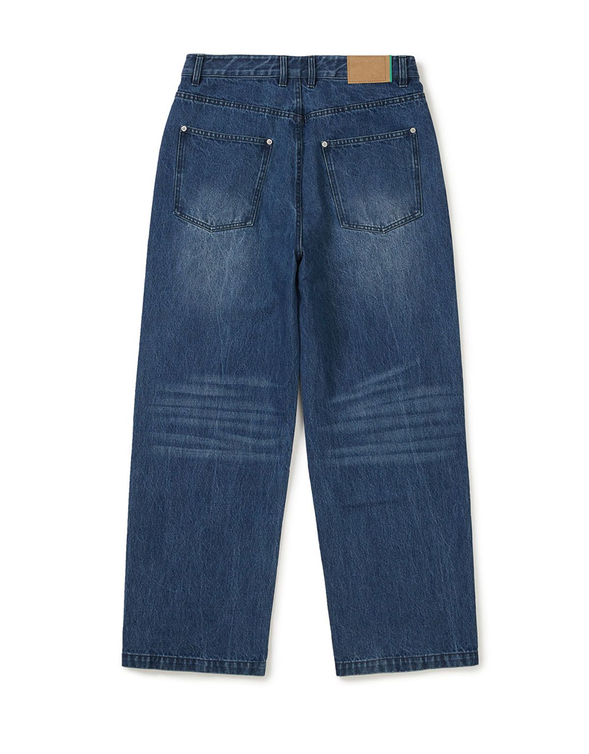 엠엠엘지(MMLG) MM RIPPED AUTHENTIC DENIM PANTS (BLUE)