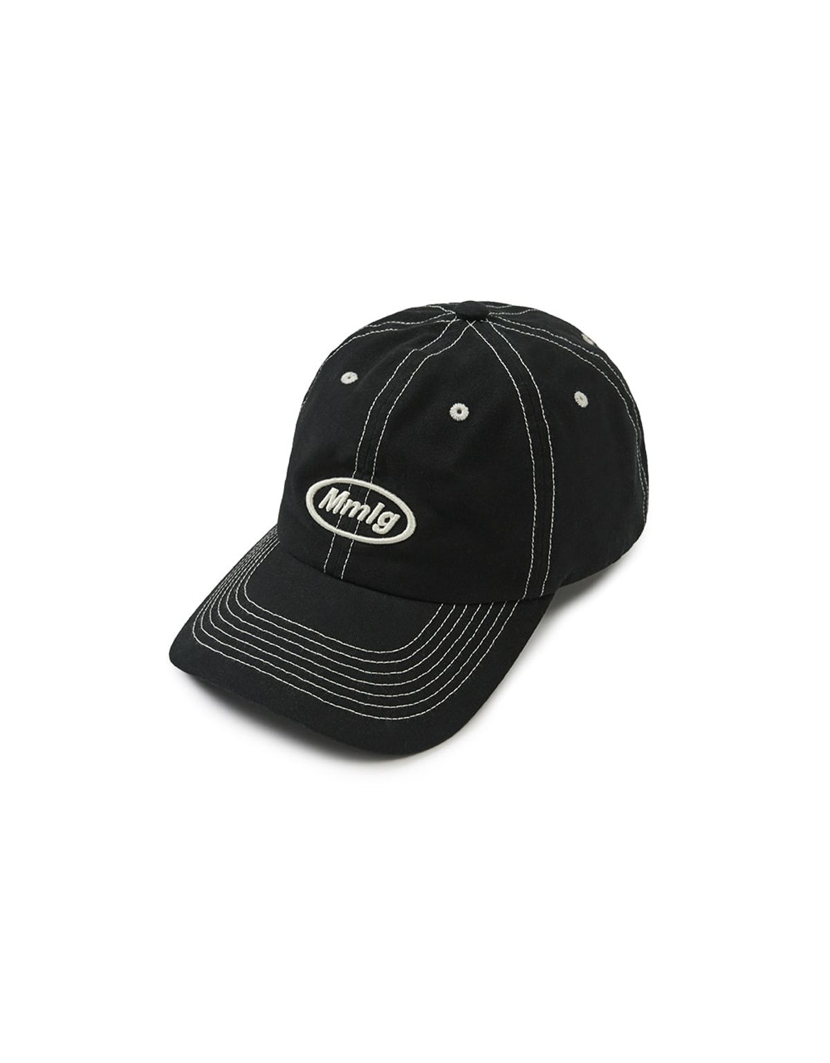 엠엠엘지(MMLG) MMLG STITCHED BALLCAP (BLACK)