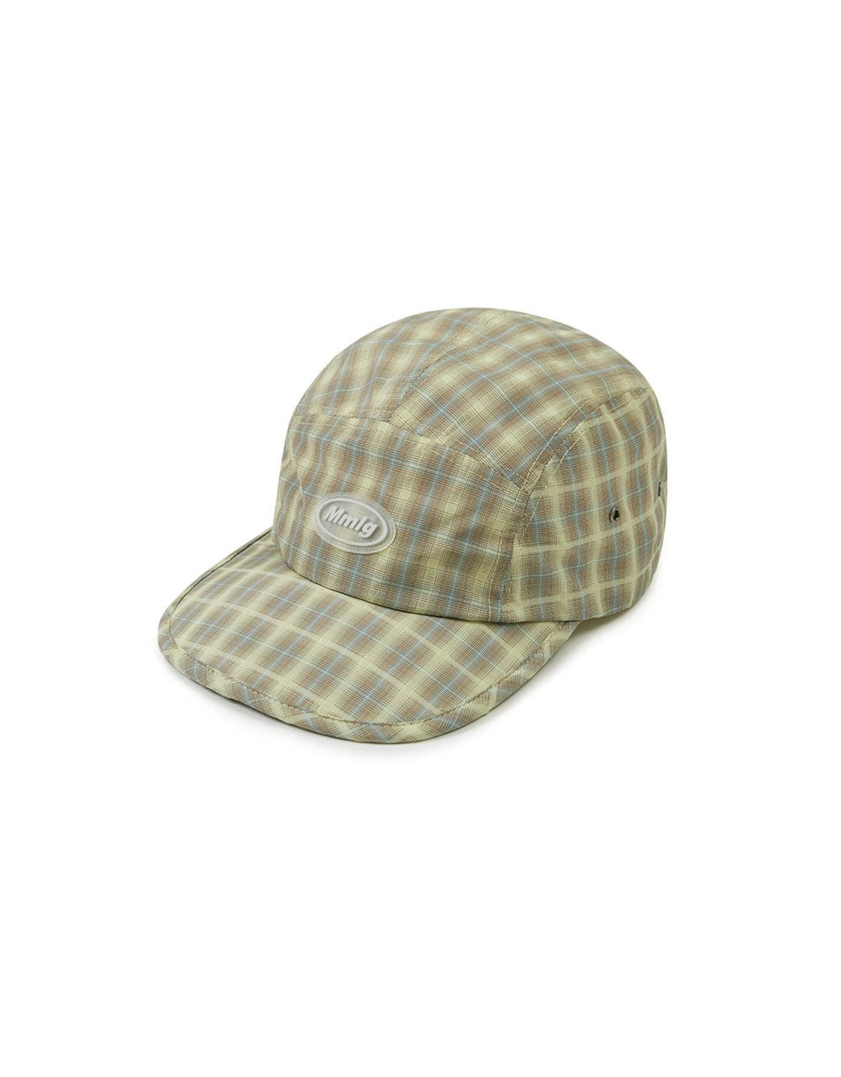 엠엠엘지(MMLG) MMLG CHECK CAMP CAP (BEIGE)