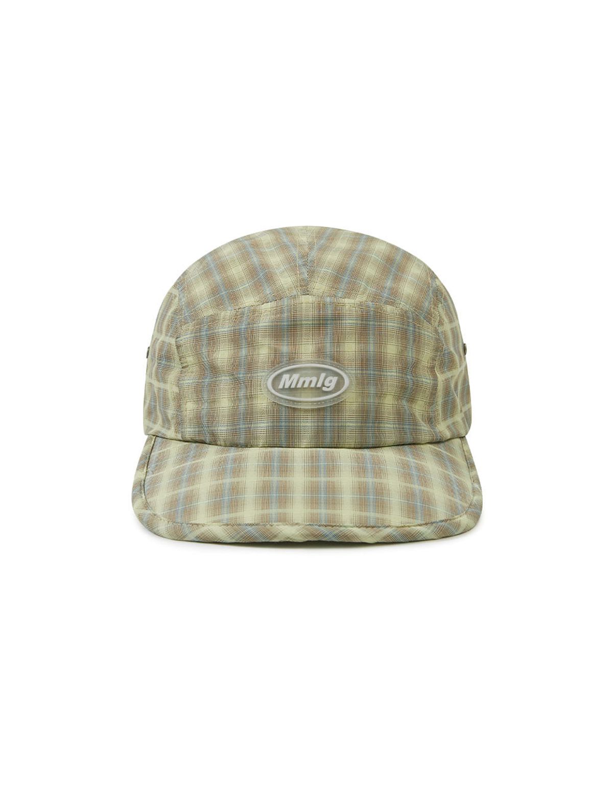 엠엠엘지(MMLG) MMLG CHECK CAMP CAP (BEIGE)