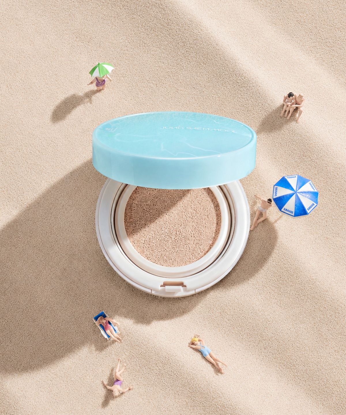 정샘물(JUNGSAEMMOOL) [EDITION]  에센셜 스킨 누더 쿠션 (리필포함)(베이스프렙 8ml + 미니 세럼 글로스 #로즈도즈 증정)