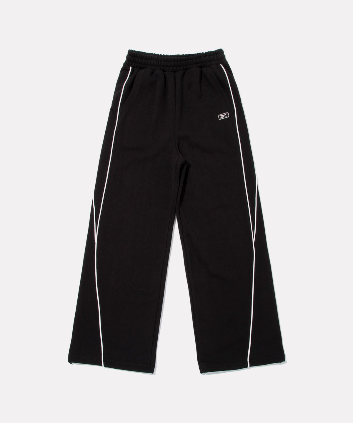 리복(REEBOK) 나노 와이드핏 스웨트 팬츠 (W) - 블랙