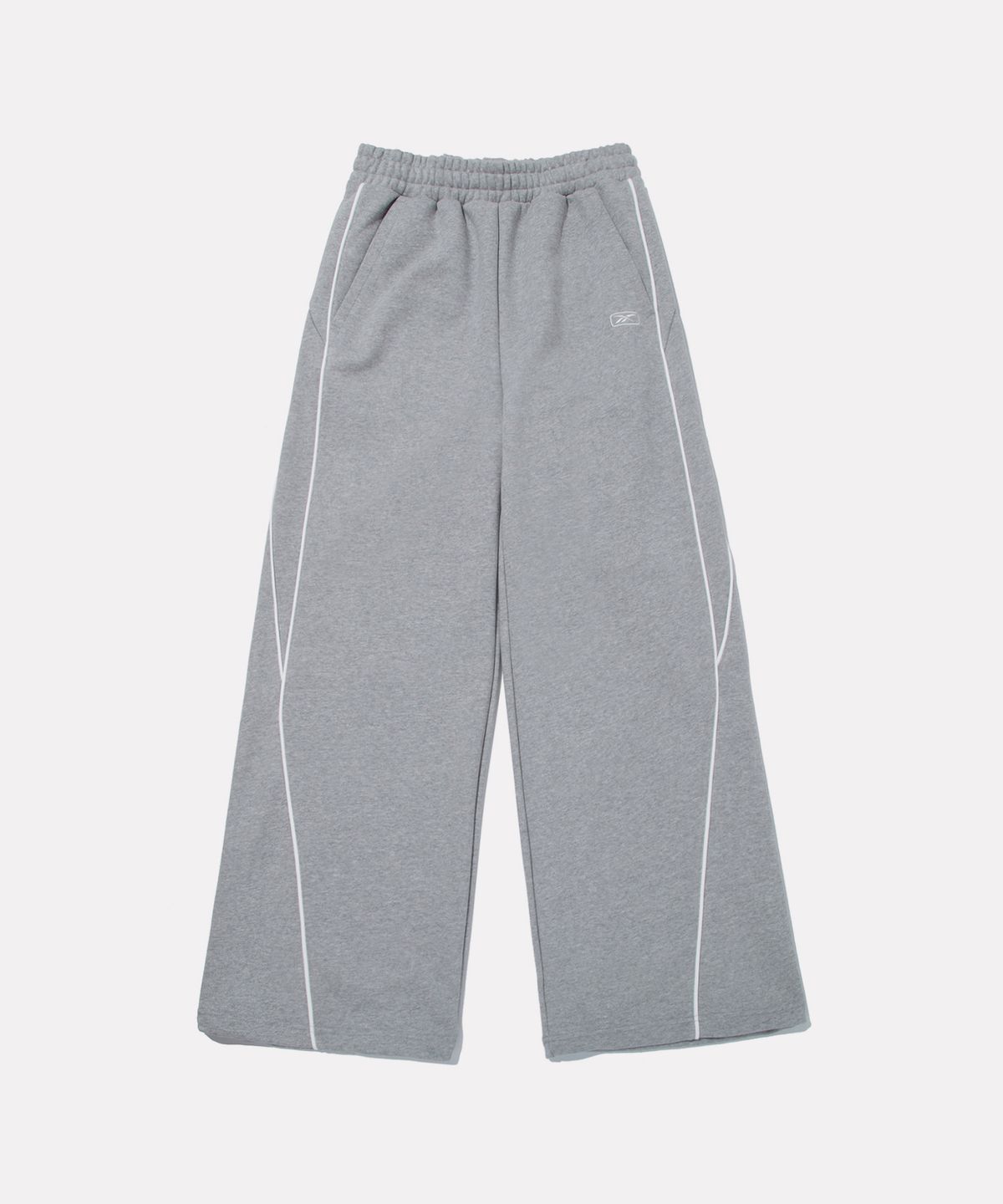 리복(REEBOK) 나노 와이드핏 스웨트 팬츠 (W) - 그레이
