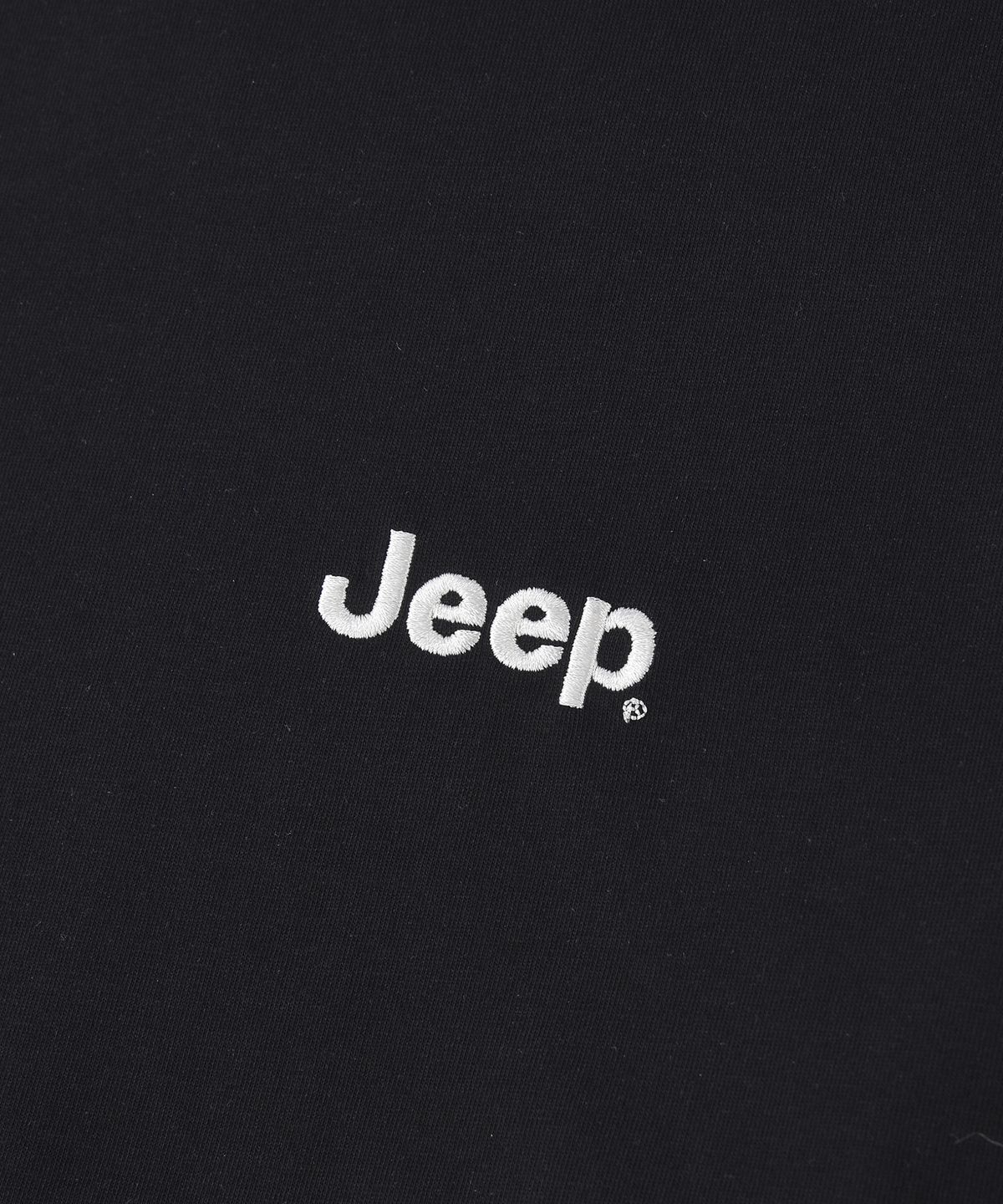 지프(JEEP) 백 프린팅 롱슬리브 티셔츠 (JR5TSU005BK)