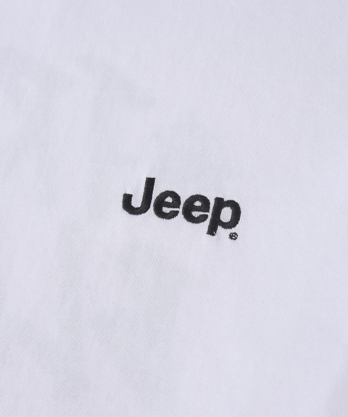 지프(JEEP) 백 프린팅 롱슬리브 티셔츠 (JR5TSU005WH)
