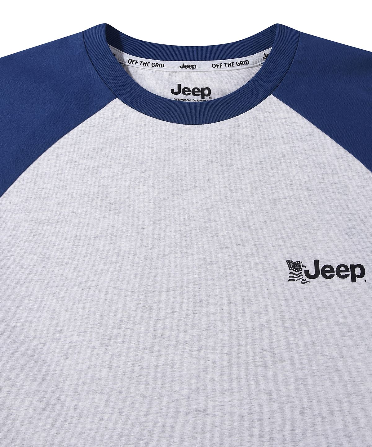 지프(JEEP) USA JEEP 래글런 롱슬리브 티셔츠 (JR5TSU064BL)