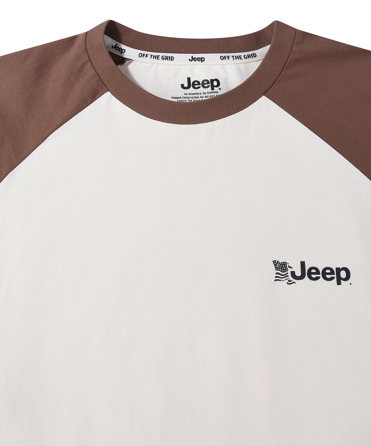 지프(JEEP) USA JEEP 래글런 롱슬리브 티셔츠 (JR5TSU064BR)