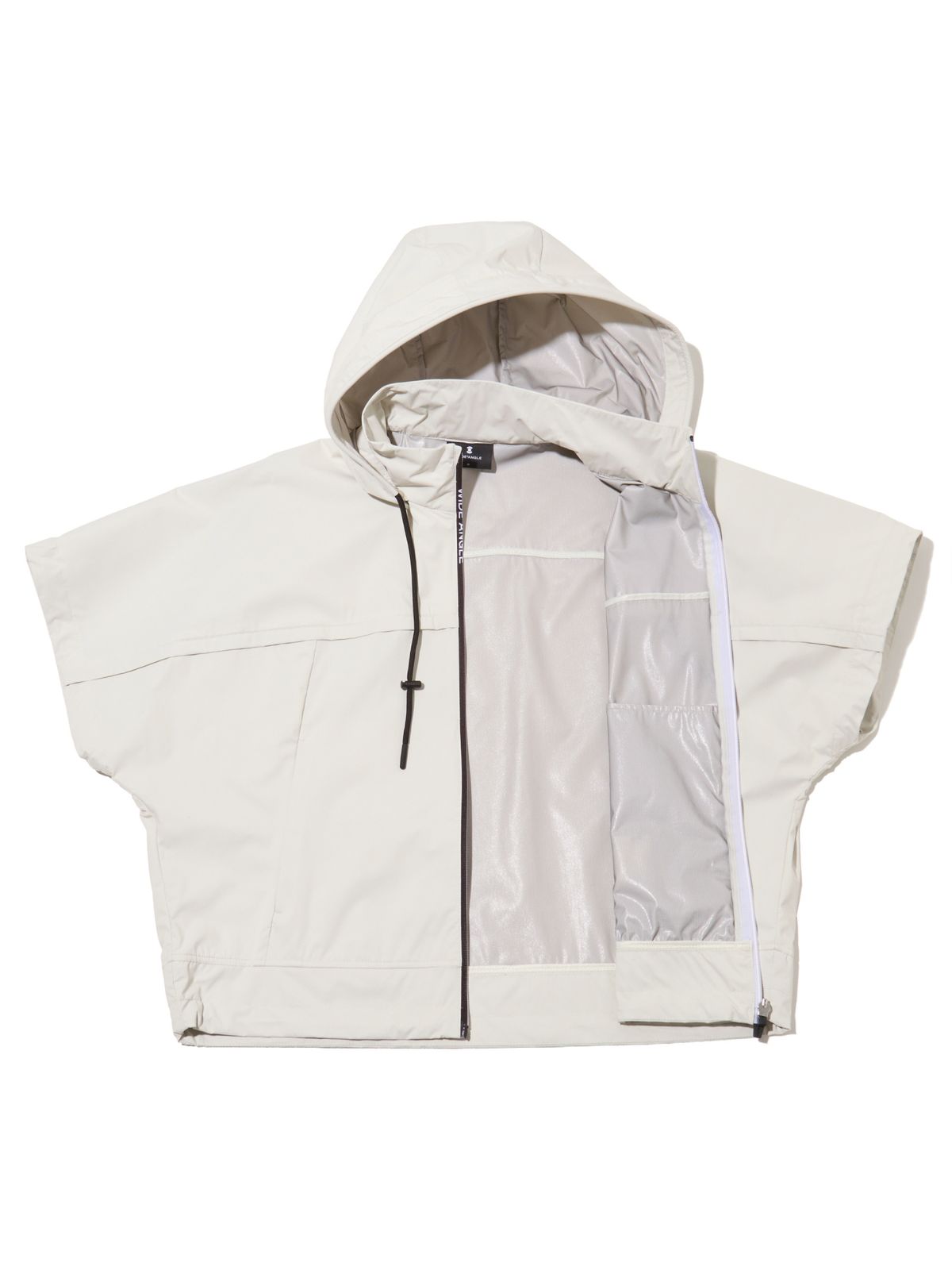 와이드앵글(WIDEANGLE) TO 데일리 레인가드 반팔 자켓 L_Light Beige