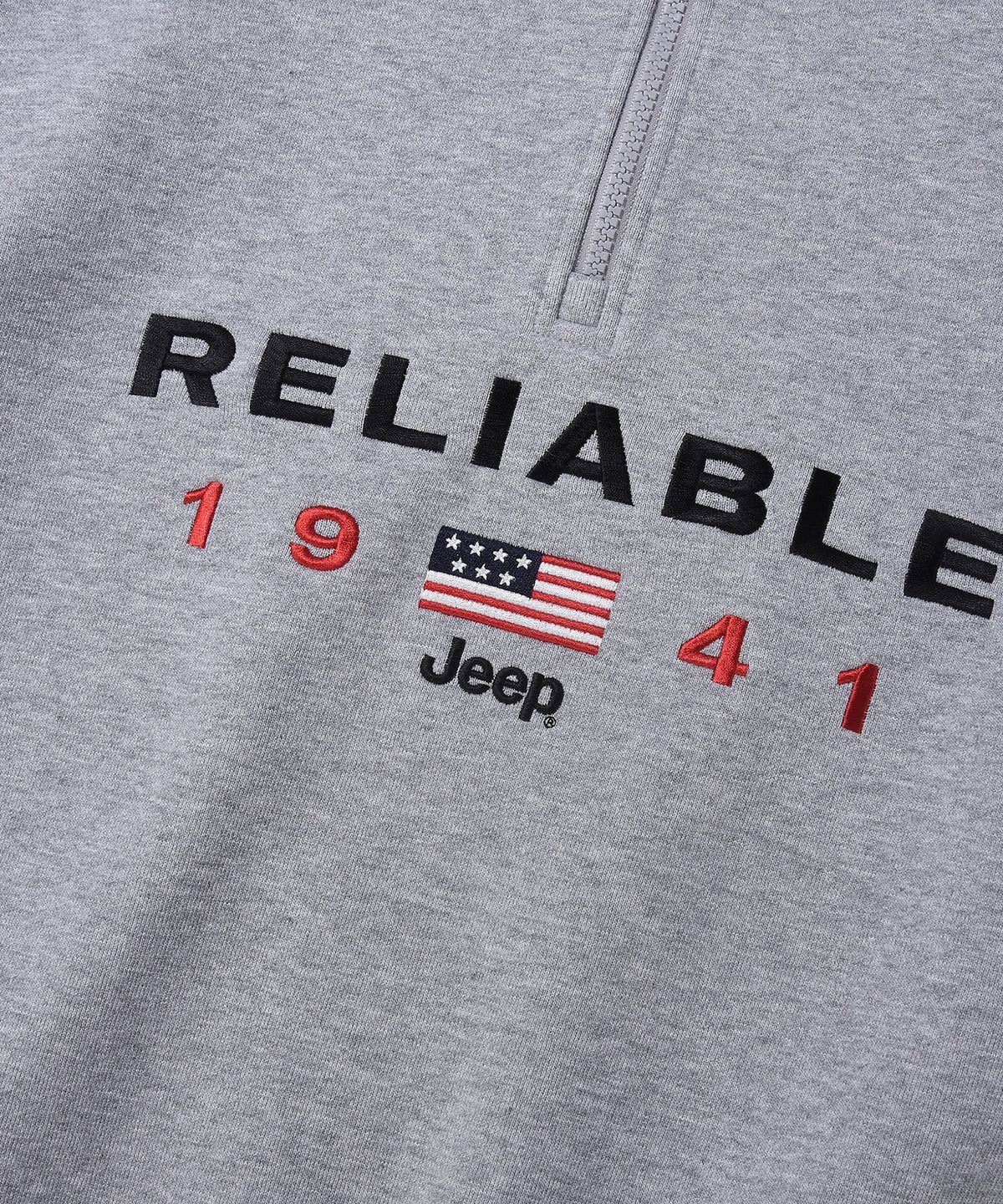 지프(JEEP) [360g] USA 1941 하프집업 맨투맨 (JR5TSU839MG)