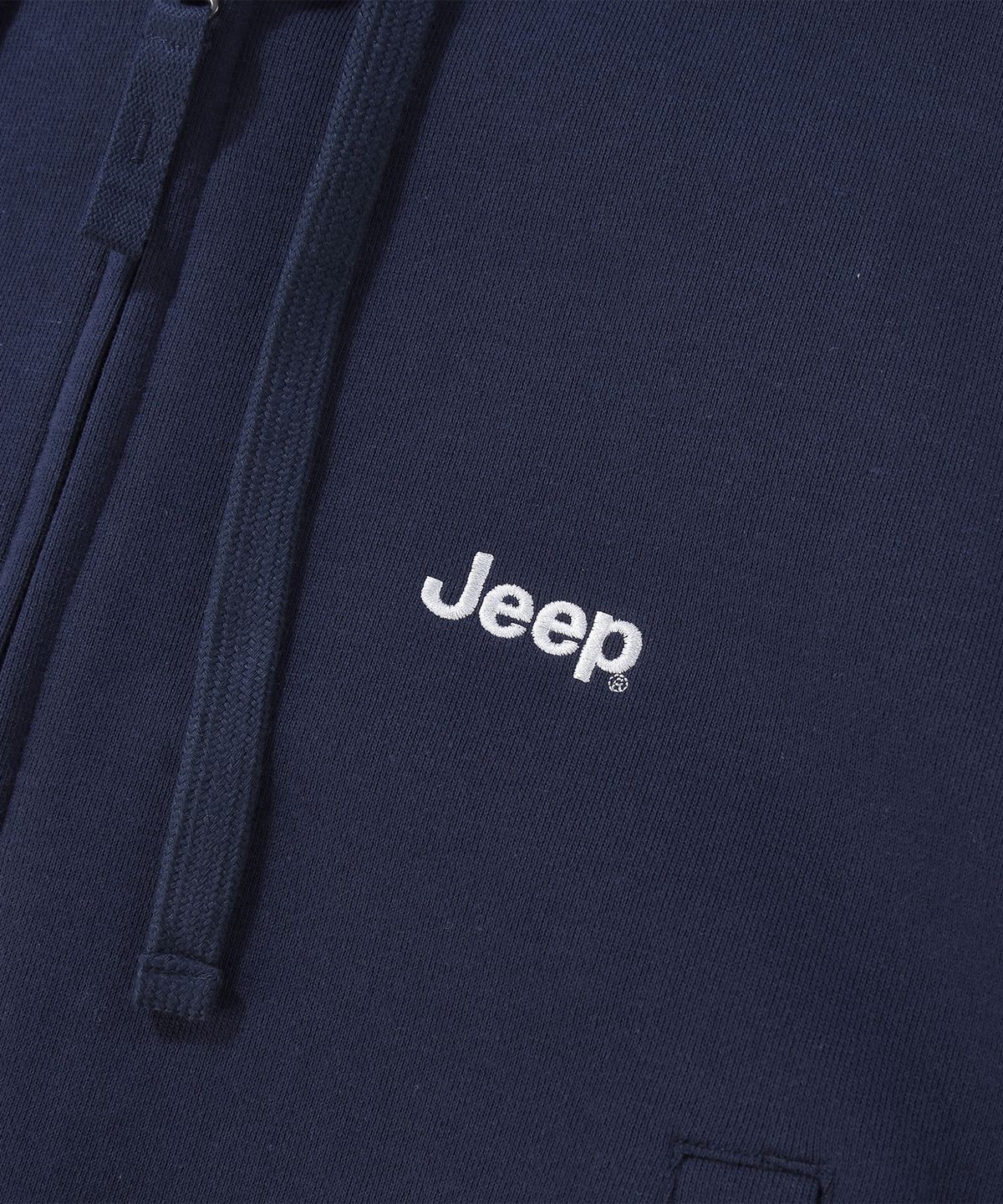 지프(JEEP) WOMEN USA JEEP 크롭 후드집업 (JR5TZF072NA)