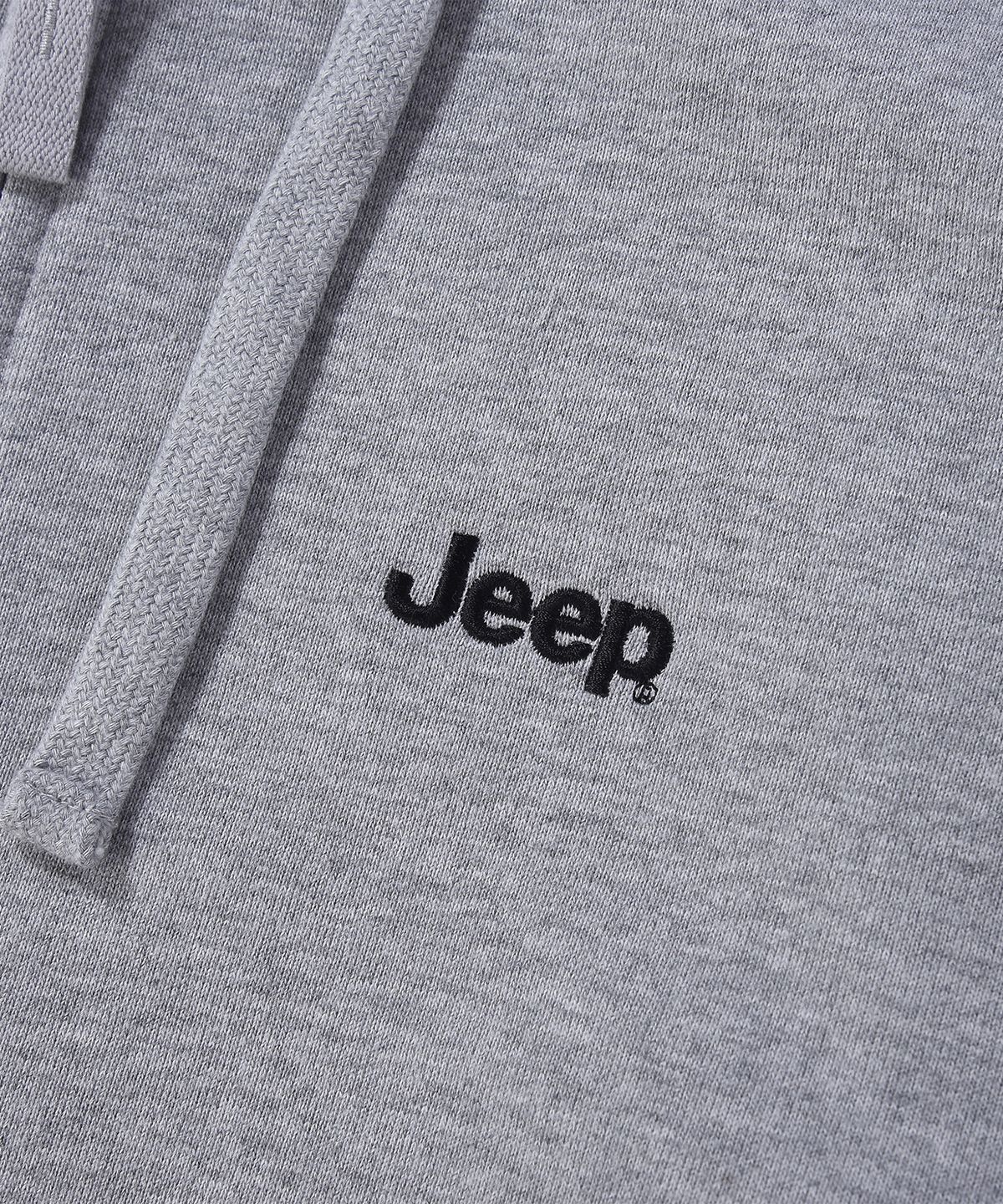 지프(JEEP) WOMEN USA JEEP 크롭 후드집업 (JR5TZF072MG)