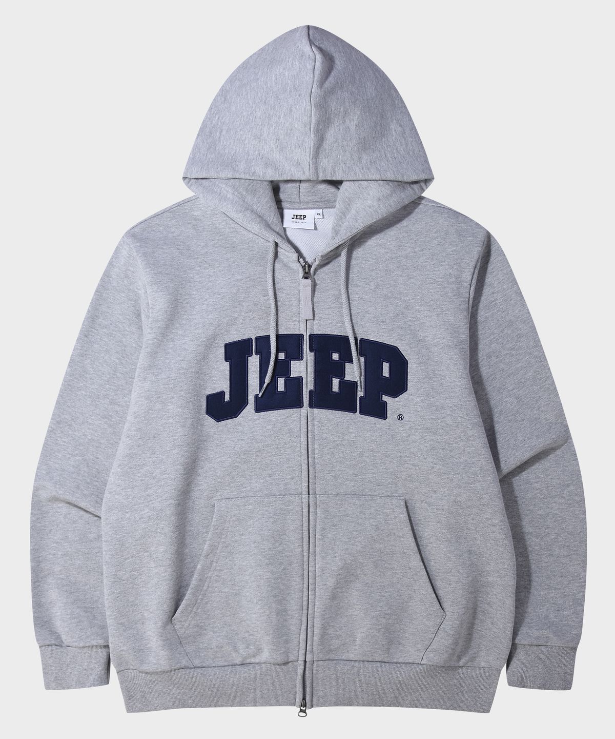 지프(JEEP) JEEP 빅로고 2WAY 오버핏 후드집업 (JR5TZU075MG)