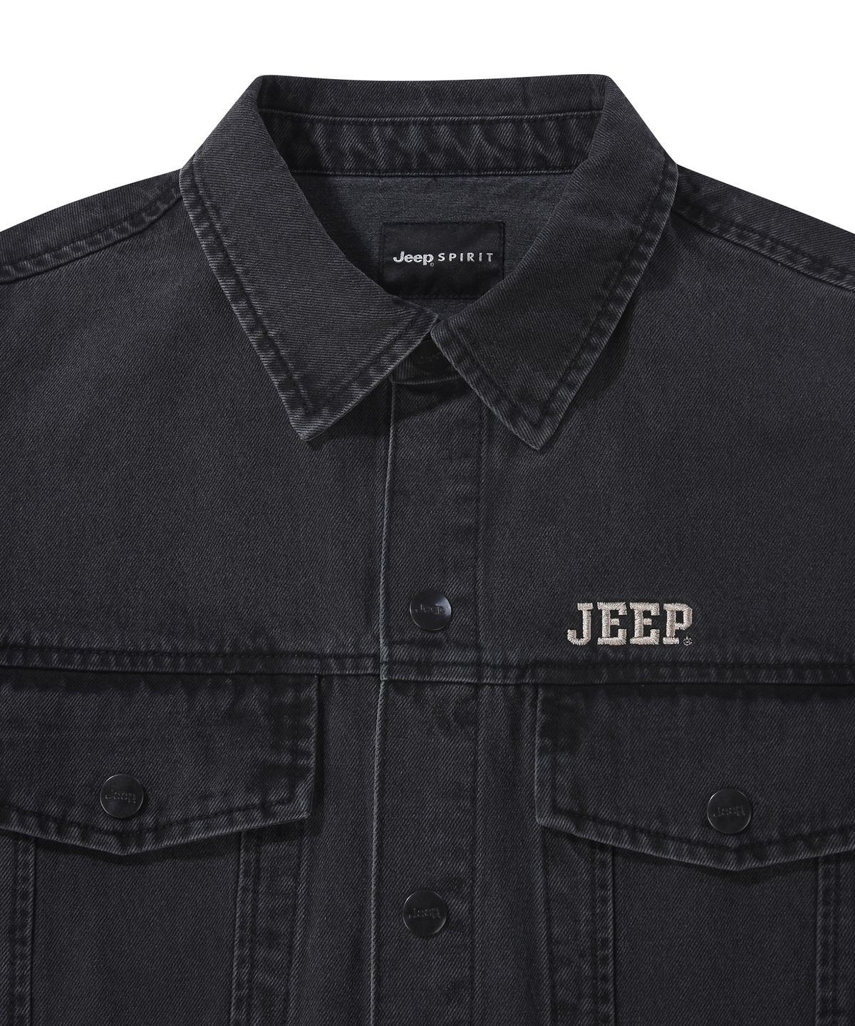 지프(JEEP) 클래식 페이드 데님 트러커 자켓 (JR5JKU101ID)