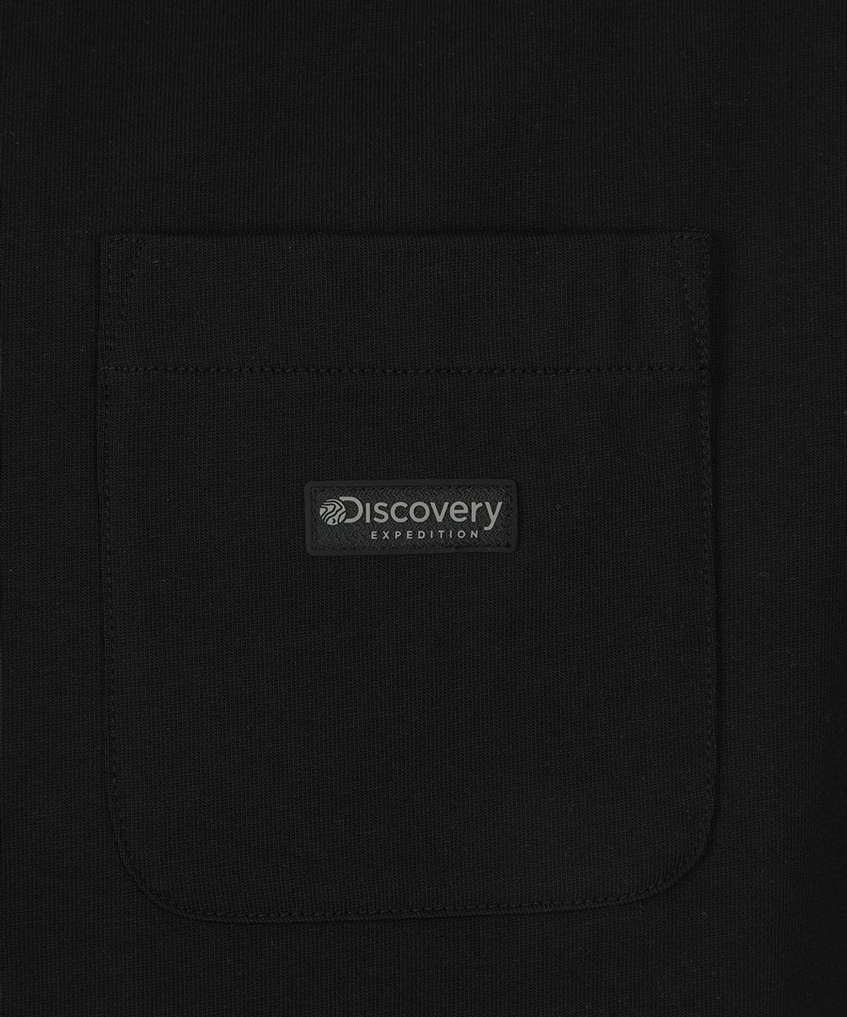 디스커버리 익스페디션(DISCOVERY EXPEDITION) 유니 헤비웨이트 포켓 반팔티셔츠 (BLACK)