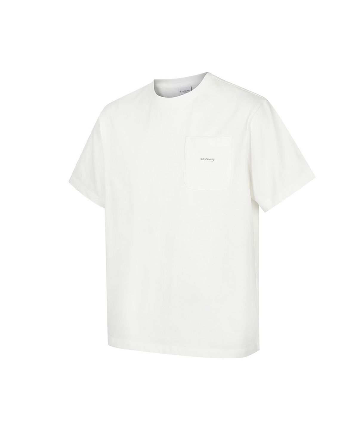 디스커버리 익스페디션(DISCOVERY EXPEDITION) 유니 헤비웨이트 포켓 반팔티셔츠 (WHITE)