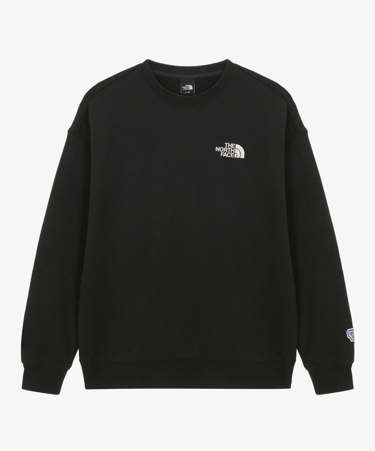 노스페이스(THE NORTH FACE) NM5MR55A 남성 카라비너 스웻셔츠 BLACK