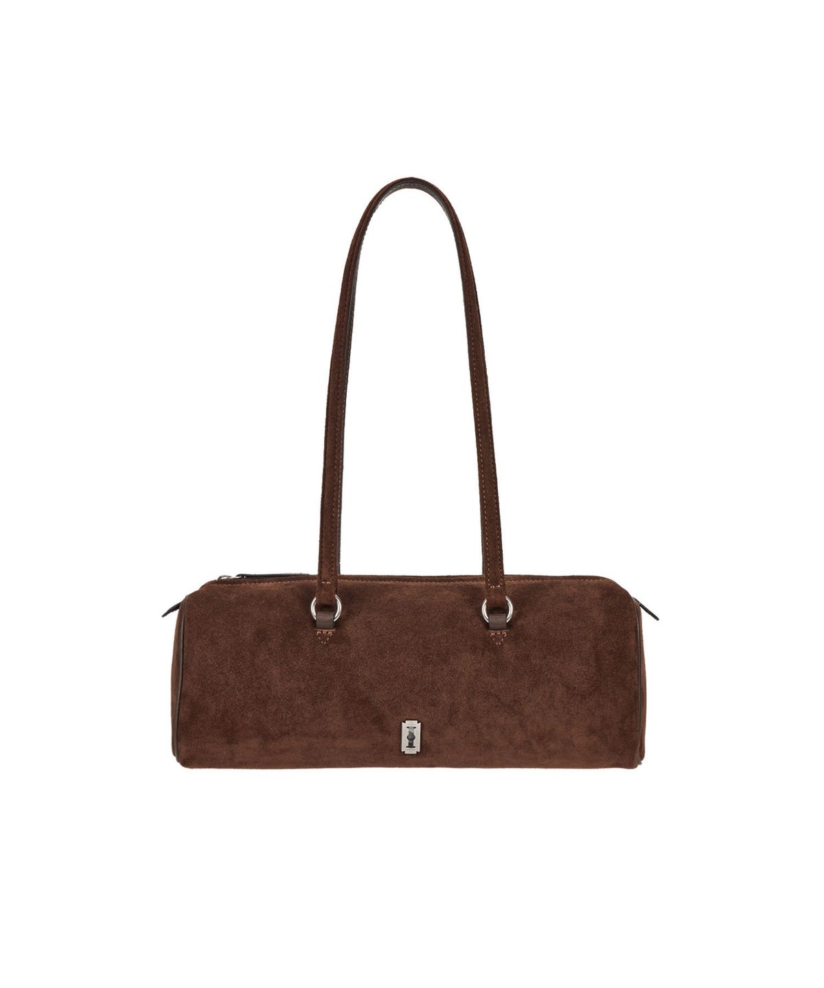 분크(VUNQUE) Perfec Pillow Suede Shoulder M (퍼펙 필로우 스웨이드 숄더 미듐) Choco Brown