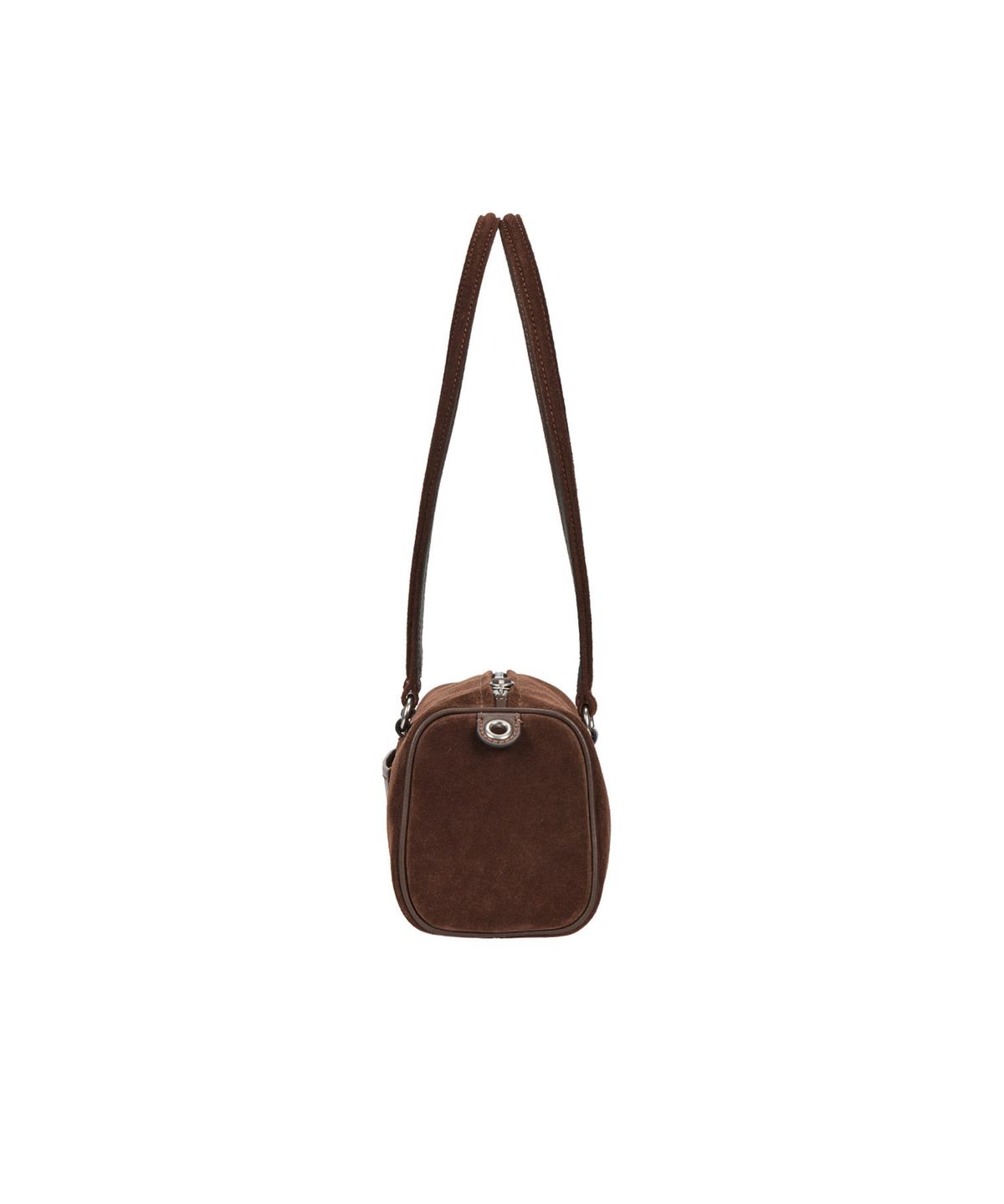 분크(VUNQUE) Perfec Pillow Suede Shoulder M (퍼펙 필로우 스웨이드 숄더 미듐) Choco Brown