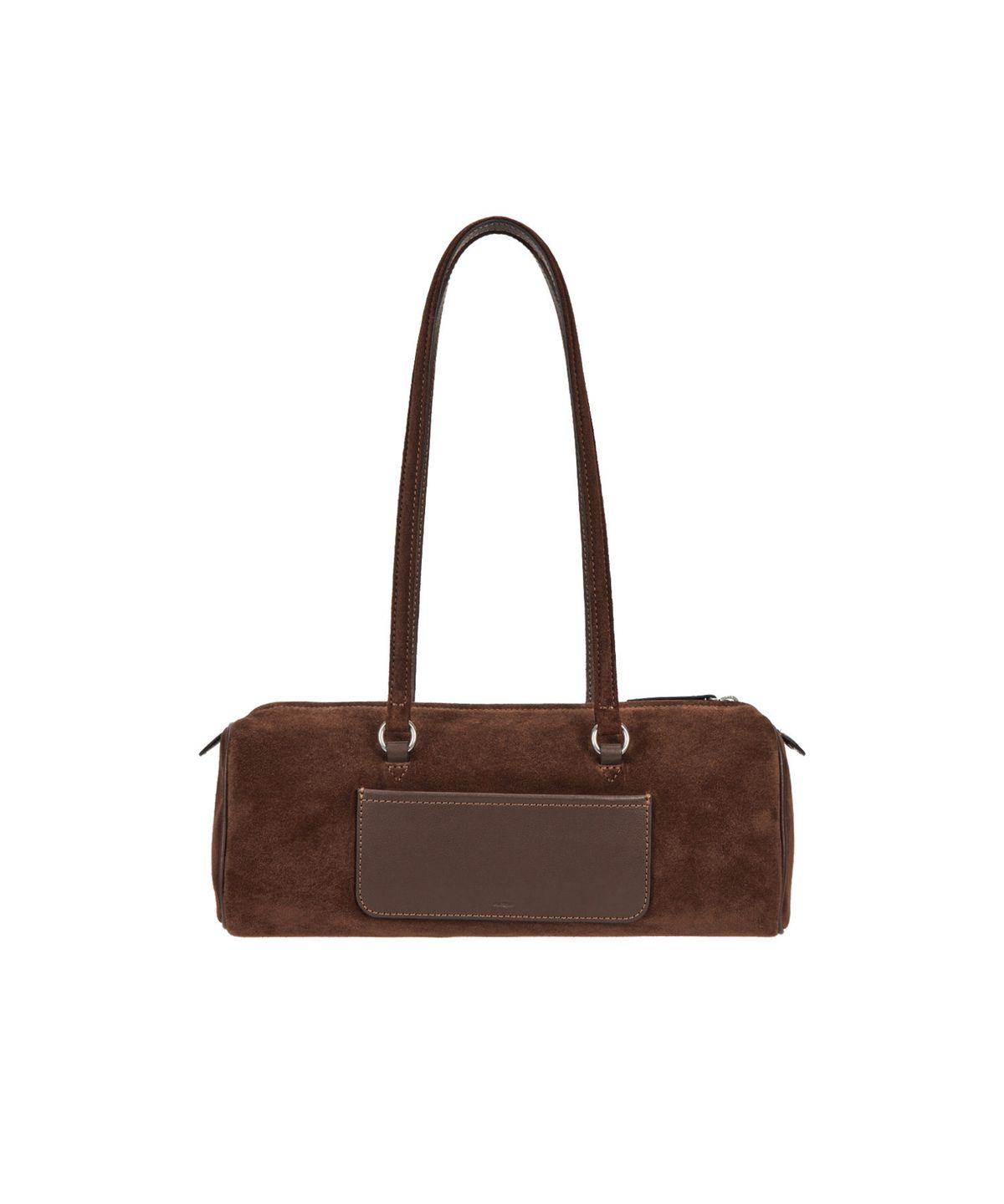 분크(VUNQUE) Perfec Pillow Suede Shoulder M (퍼펙 필로우 스웨이드 숄더 미듐) Choco Brown