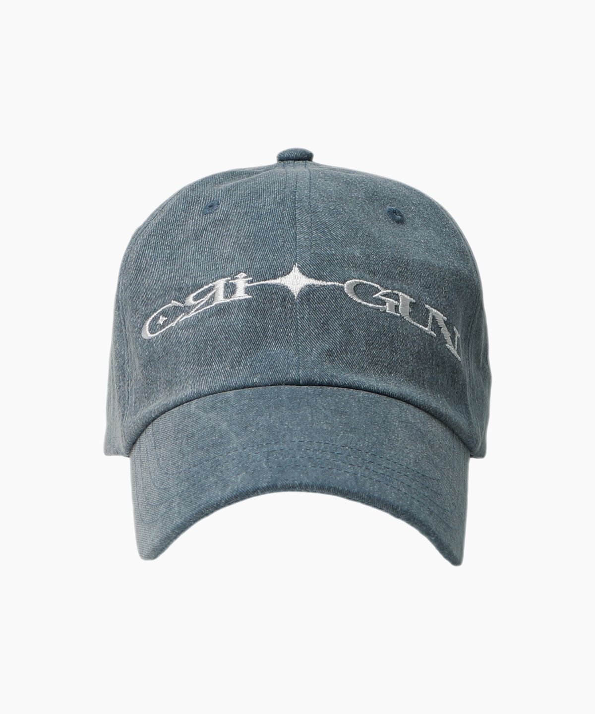 크리건(CRIGUN) ESSENTIAL LOGO BALL CAP LIGHT BLUE