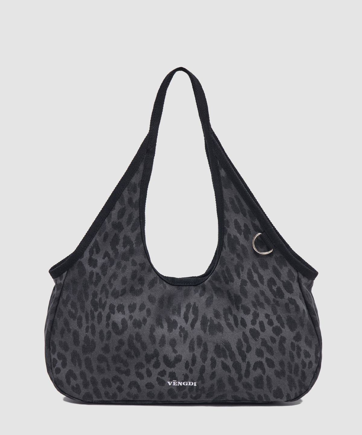벵디(VENGDI) Riv Eco Bag_Leopard Charcoal