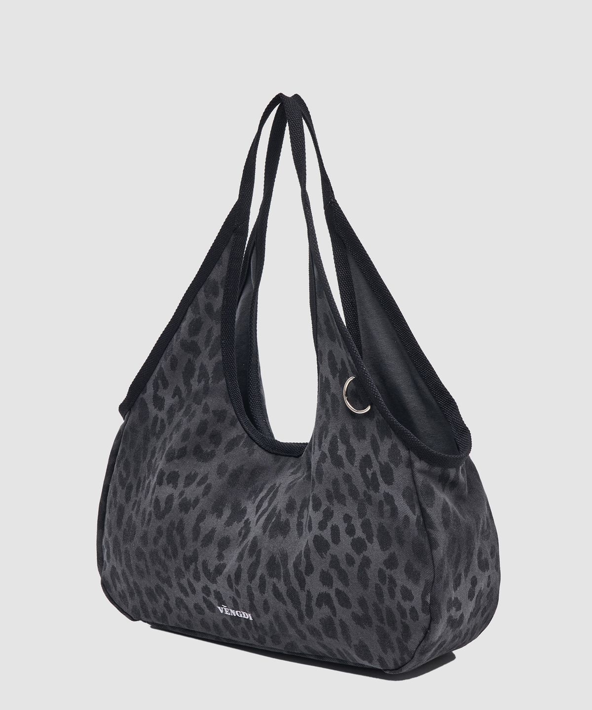 벵디(VENGDI) Riv Eco Bag_Leopard Charcoal