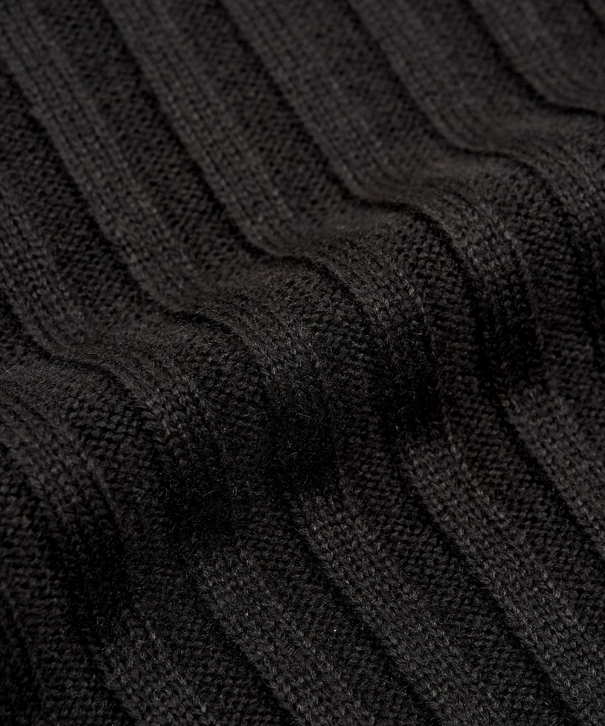 엑스컨테이너(EXCONTAINER) 디스트레스드 라운드넥 집업 크롭 가디건 (BLACK)