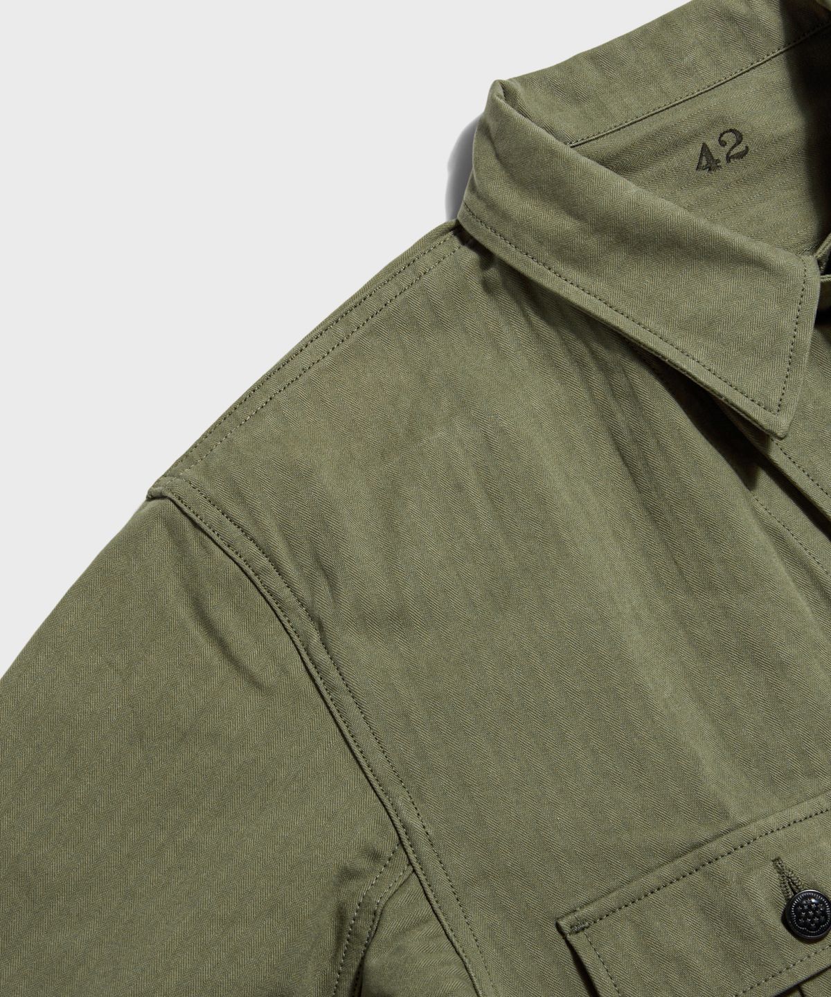 브론슨(BRONSON) US Army M-41 HBT Fatigue Jacket