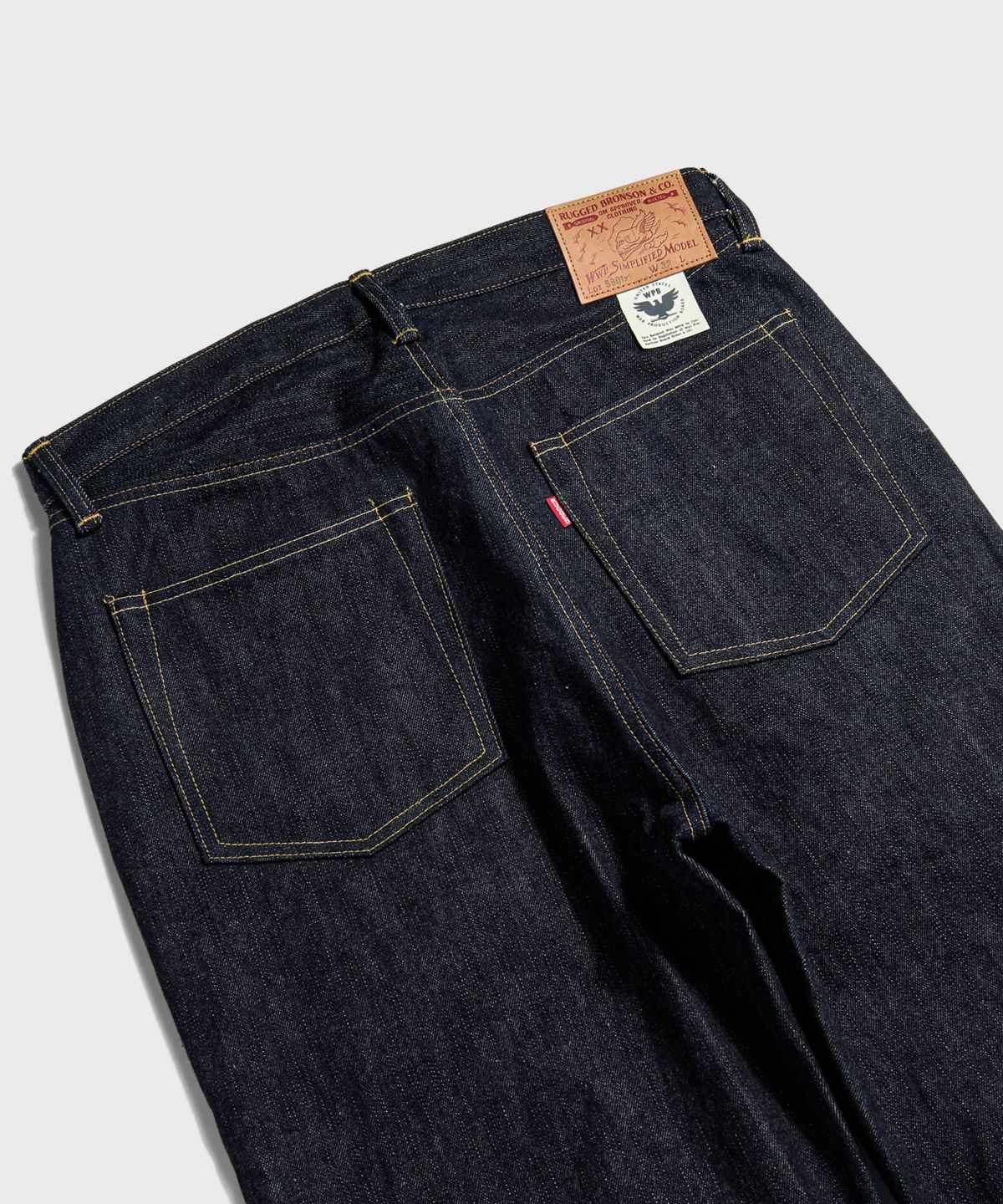 브론슨(BRONSON) S801XX 1943 War Simplified Model Selvedge Denim Jeans