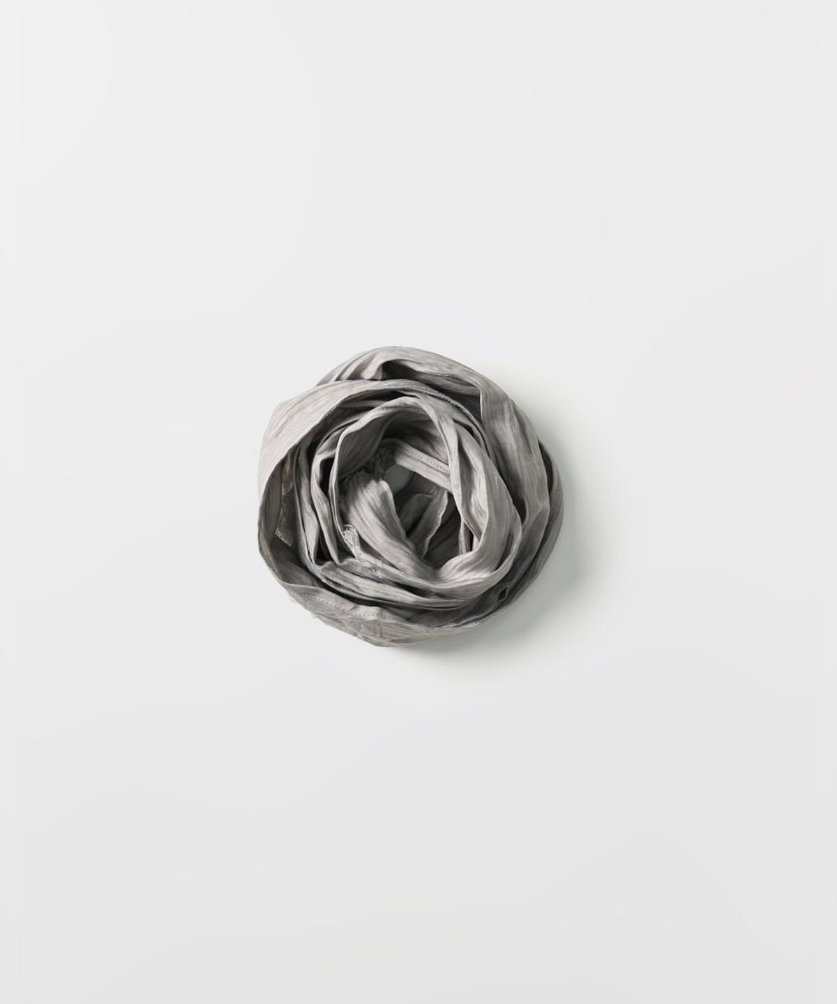베르소(VERSO) Crinkle Fringed Scarf