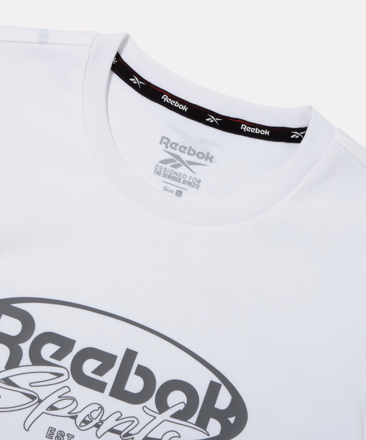 리복(REEBOK) 나노 액티브 반팔 티셔츠 (W) - 화이트