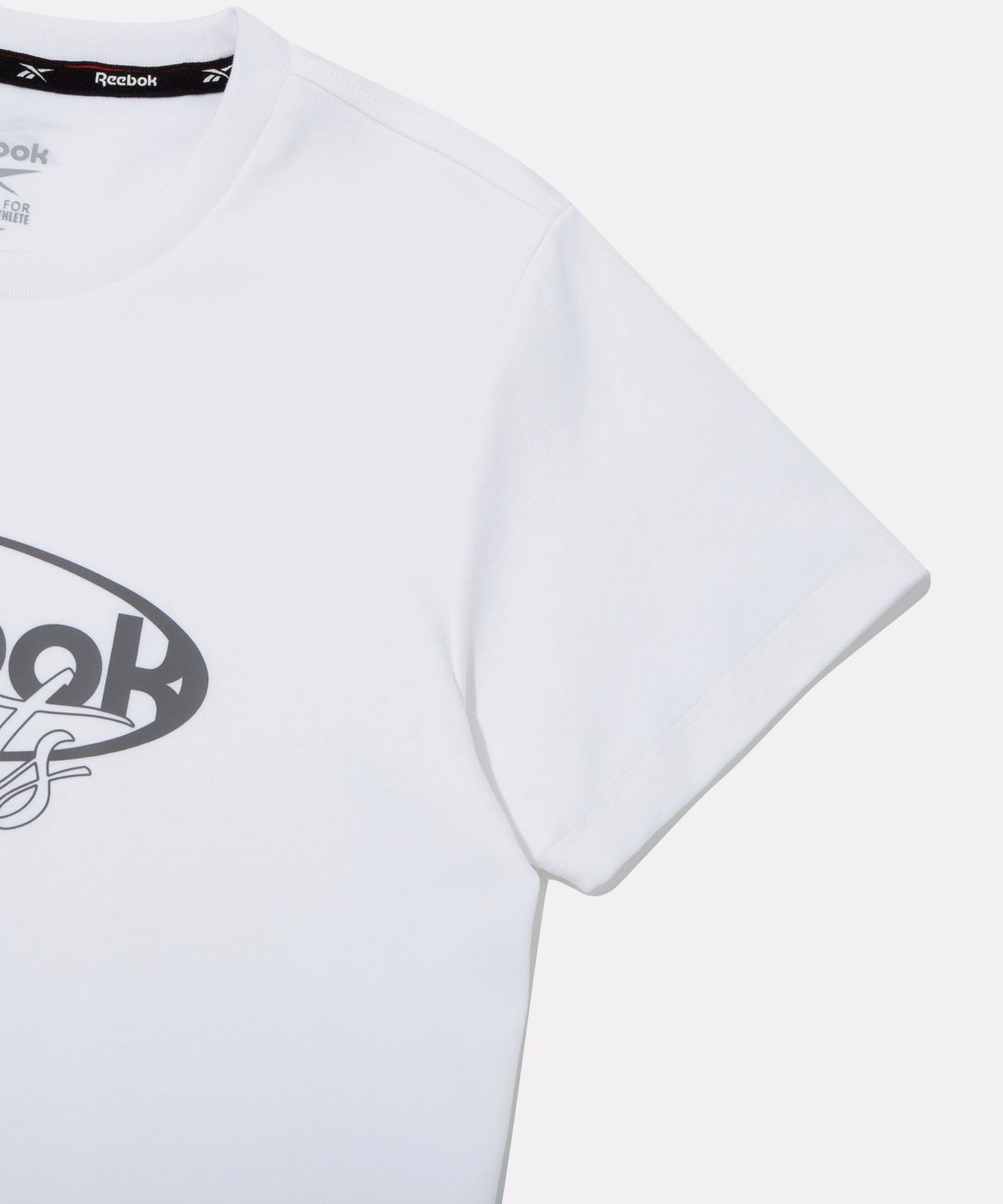 리복(REEBOK) 나노 액티브 반팔 티셔츠 (W) - 화이트