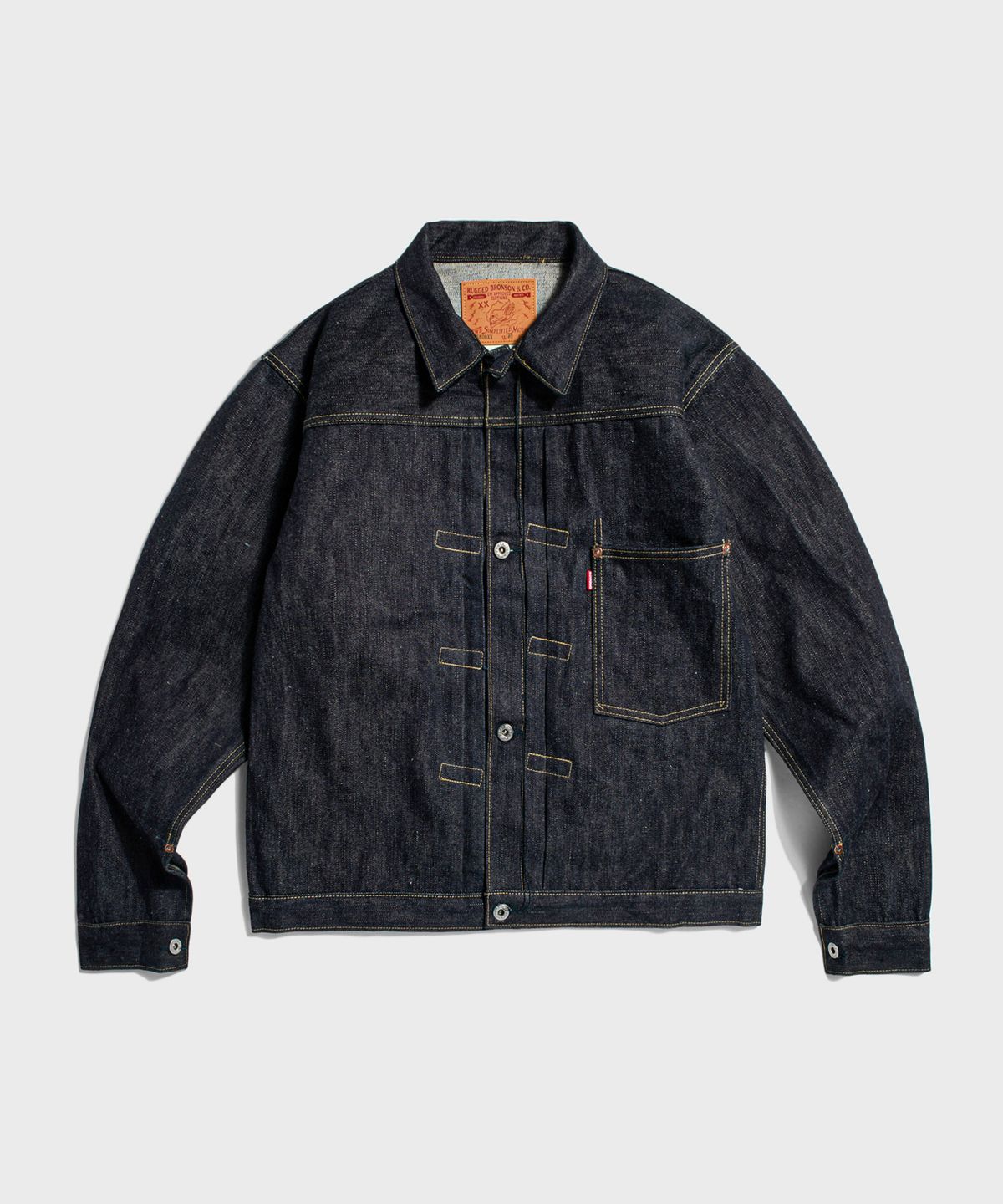 브론슨(BRONSON) S806XX 1943 War Simplified Model 1st Selvedge Denim Jacket