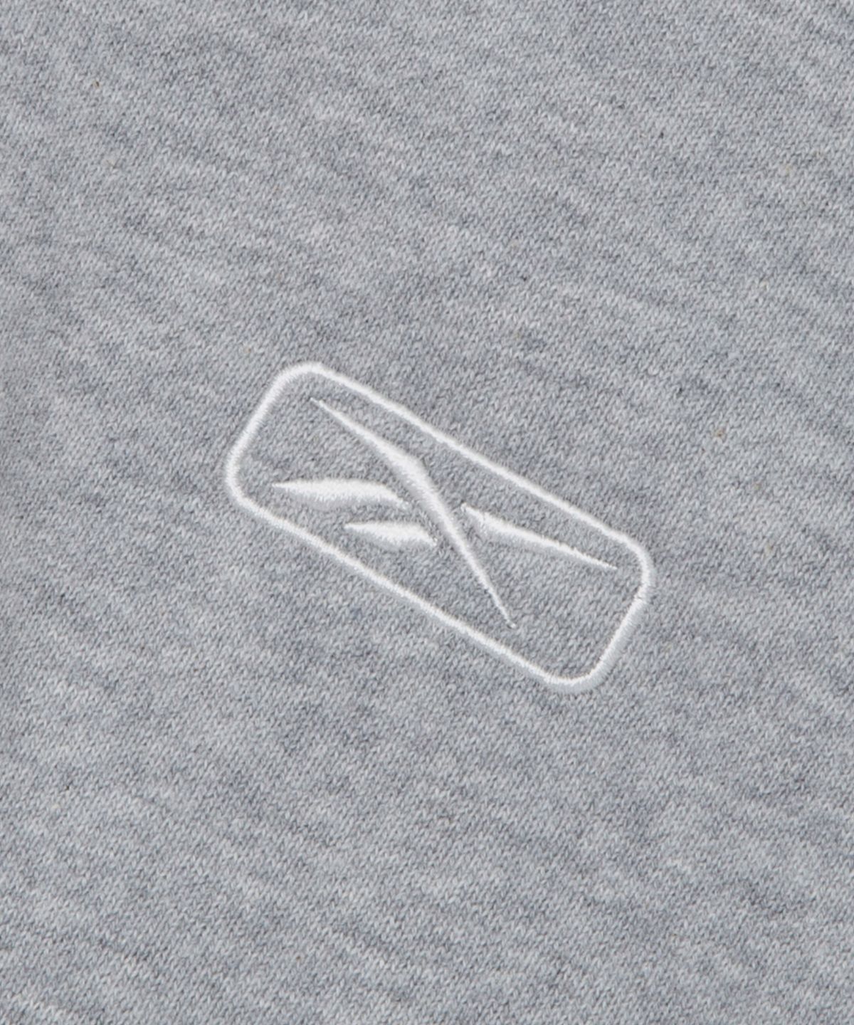 리복(REEBOK) 나노 반집업 티셔츠 (W) - 그레이