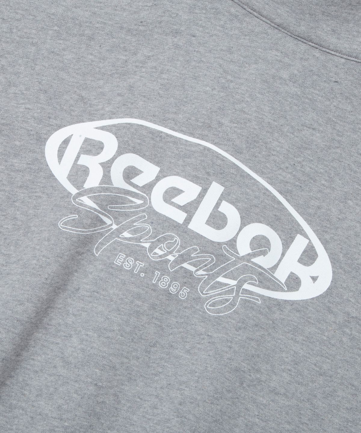 리복(REEBOK) 나노 반집업 티셔츠 (W) - 그레이